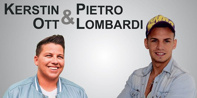 Kerstin Ott und Pietro Lombardi (Foto: Agentur) Kerstin Ott und Pietro Lombardi (Foto: Agentur)