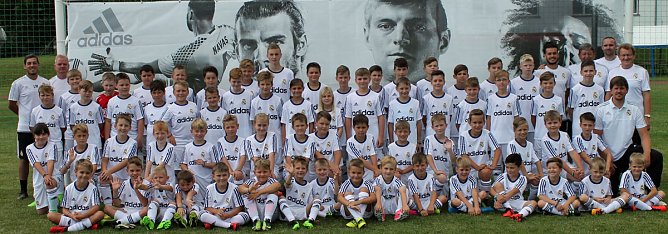 "Real Madrid Fu&szlig;ballschule" machte Station in Wiehe (Foto: Christian Kroll-Bach)