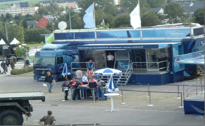 Karriere im Truck (Foto: Bundeswehr)