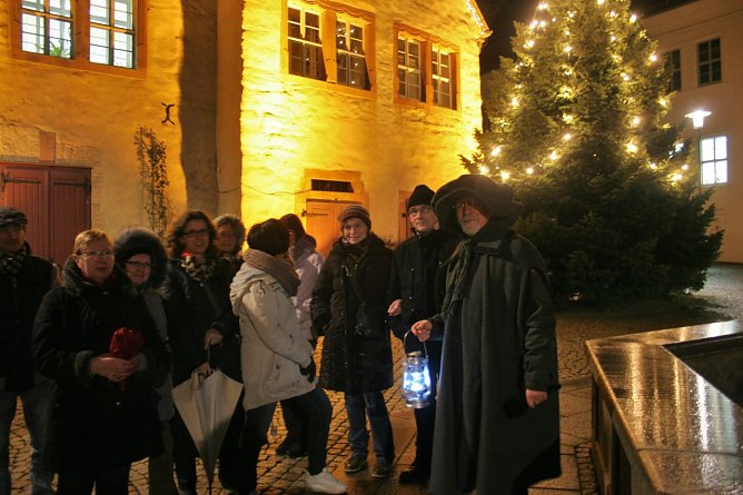 Laternenf&uuml;hrung (Foto: Rosenstadt Sangerhausen GmbH)