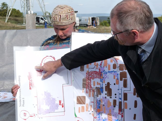 Ausgrabungen auf dem Frauenberg (Foto: Karl-Heinz Herrmann)