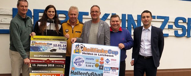 Von links: Andreas Meyer, Josephine Huber, Hans-Joachim Junker, Uwe Rollfinke, Frank Kirchhoff und Sven Pistorius (Foto: nnz)