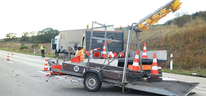 T&ouml;dlicher Unfall auf der A38 (Foto: S. Dietzel)