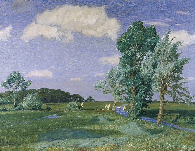 Wenn wir diesen Himmel nicht h&auml;tten (Foto: Overbeck-Museum Bremen)