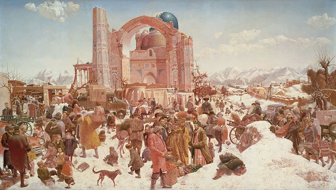 Unter fremden Menschen (Foto: © VG Bild-Kunst Bonn, 2019) Unter fremden Menschen (Foto: © VG Bild-Kunst Bonn, 2019)