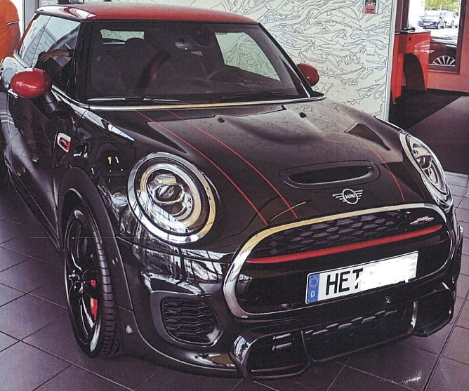 Wo ist dieser Mini (Foto: Polizei MSH)