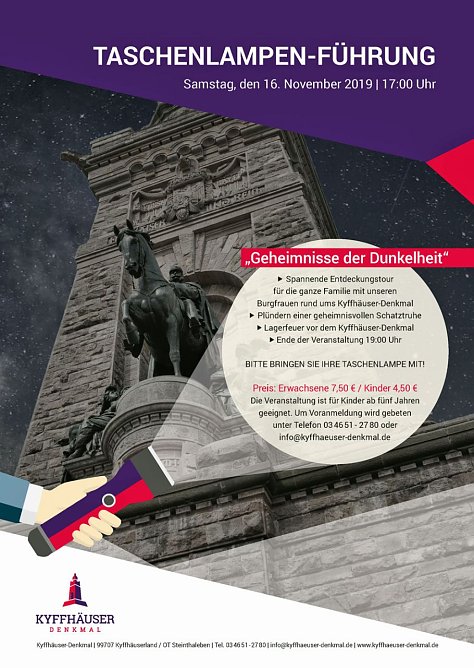 Geheimnisse der Dunkelheit (Foto: Stadtmarketing Bad Frankenhausen)
