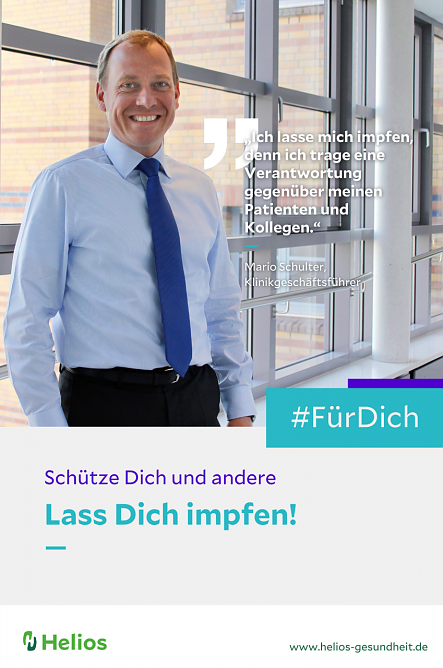 Wir lassen uns impfen (Foto: Helios Klinik ) Wir lassen uns impfen (Foto: Helios Klinik )