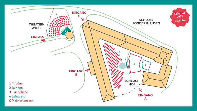 Der Sitzplan f&uuml;r den Schlosshof (Foto: TNLOS)