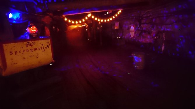 Halloween im Röhrigschacht (Foto: ErlebnisZentrum Bergbau Röhrigschacht Wettelrode) Halloween im Röhrigschacht (Foto: ErlebnisZentrum Bergbau Röhrigschacht Wettelrode)