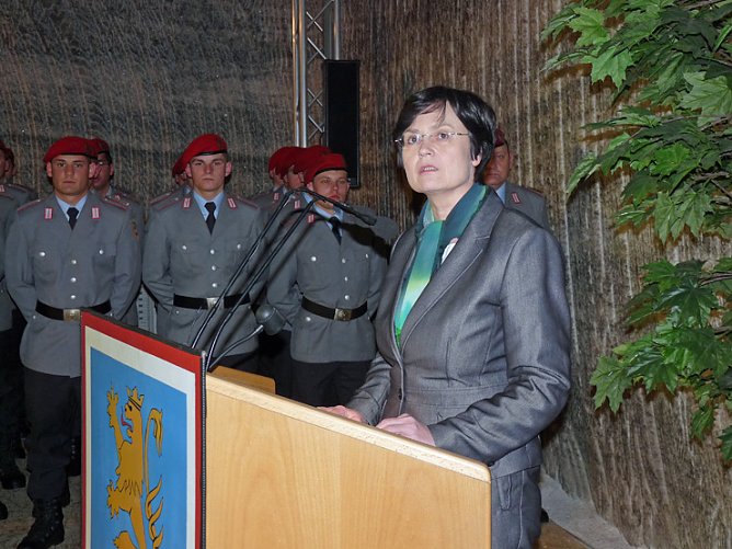 Gelöbnis unter Tage (Foto: Karl-Heinz Herrmann) Gelöbnis unter Tage (Foto: Karl-Heinz Herrmann)