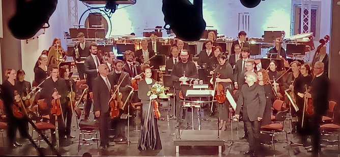 Das 3. Sinfoniekonzert der Spielzeit in der Blasiikirche (Foto: C.Laude)