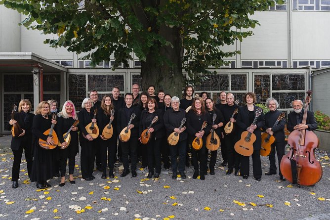 Weinheimer Mandolienenorchester 1929 (Foto: Peter Volz) Weinheimer Mandolienenorchester 1929 (Foto: Peter Volz)