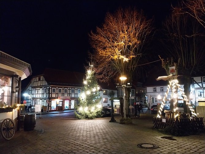 Advent auf den H&ouml;fen in Neustadt/Harz - Lichterglanz (Foto: Peter Sieckel)