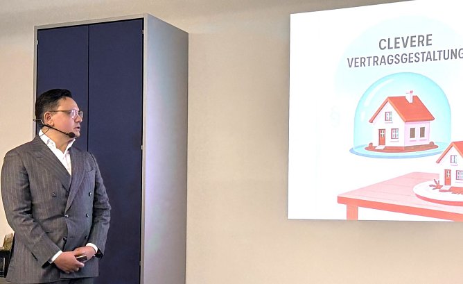 Notar Alexander Beck spricht &uuml;ber steuerliche Aspekte bei der Erbschaft- und Schenkungsteuer im Rahmen der &Uuml;bertragung eines Immobilienbesitzes. (Foto: privat)