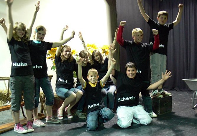 Auf dem Bauernhof (Foto: Theater Nordhausen)