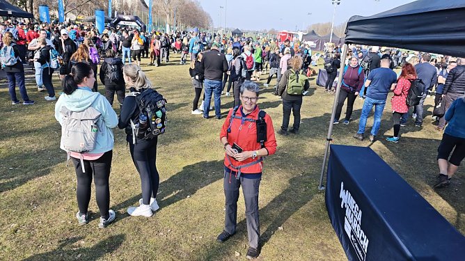 Sabine aus Nordhausen freut sich auf ihren ersten Megamarsch (Foto: nnz)