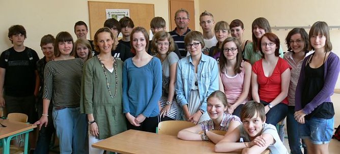 Der etwas andere Englisch-Unterricht (Foto: I. Kühn) Der etwas andere Englisch-Unterricht (Foto: I. Kühn)