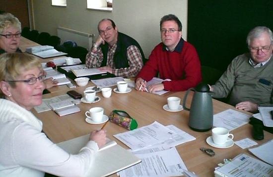Der geschäftsführende Vorstand (Foto: Henze) Der geschäftsführende Vorstand (Foto: Henze)