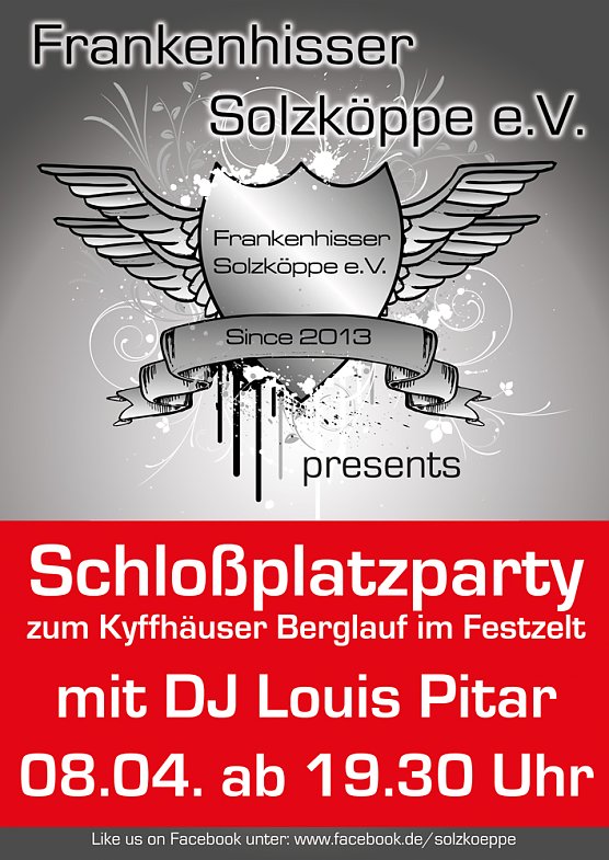 Bild: Schlo&szlig;platz-Party zum Kyffh&auml;user-Berglauf