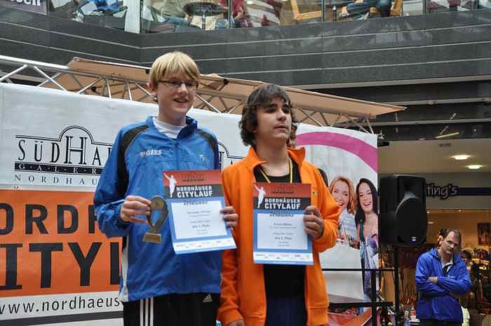 Siegerehrung in der Galerie