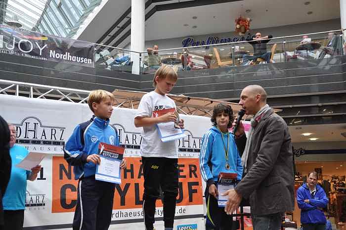 Siegerehrung in der Galerie