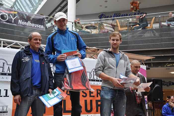 Siegerehrung in der Galerie