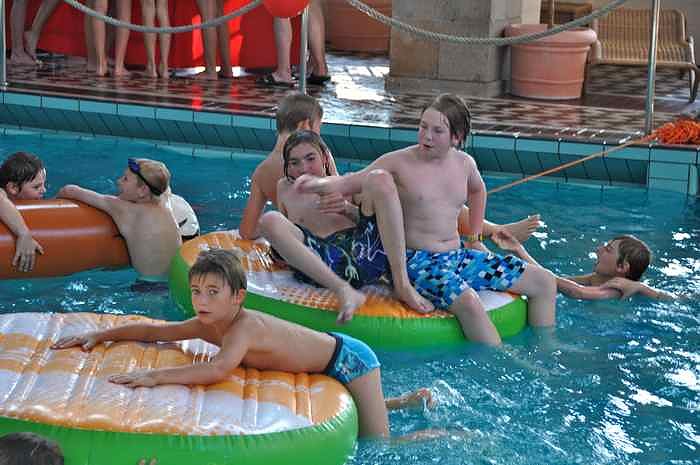 Knax Party im Badehaus