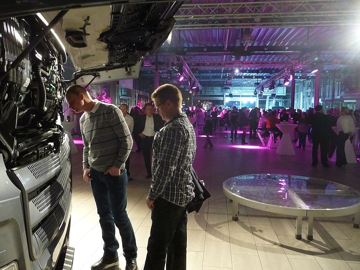 Spektakul&auml;rer Auftritt