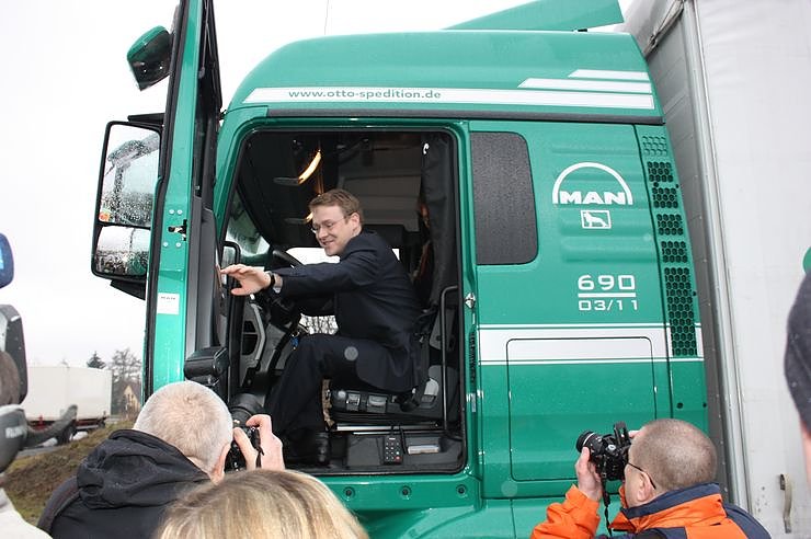 Carius und der Gigaliner