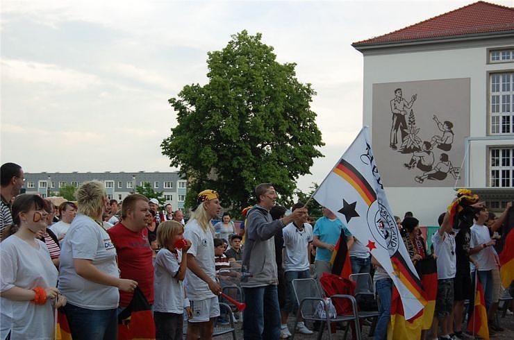 Petersberg im Fussballfieber