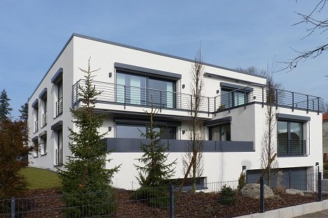 Die PrOjekte: Neubau Zweifamilienhaus