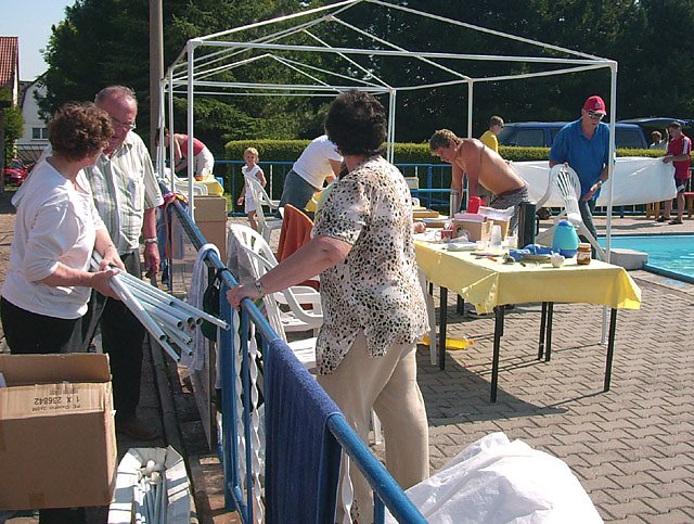 24-Stundenschwimmen Gro&szlig;furra