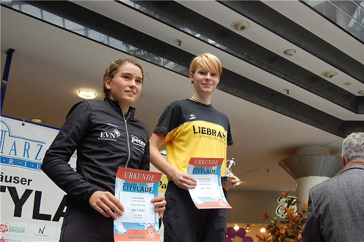 Siegerehrung Citylauf 2008