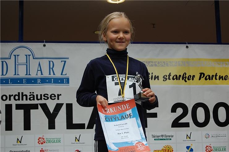 Siegerehrung Citylauf 2008