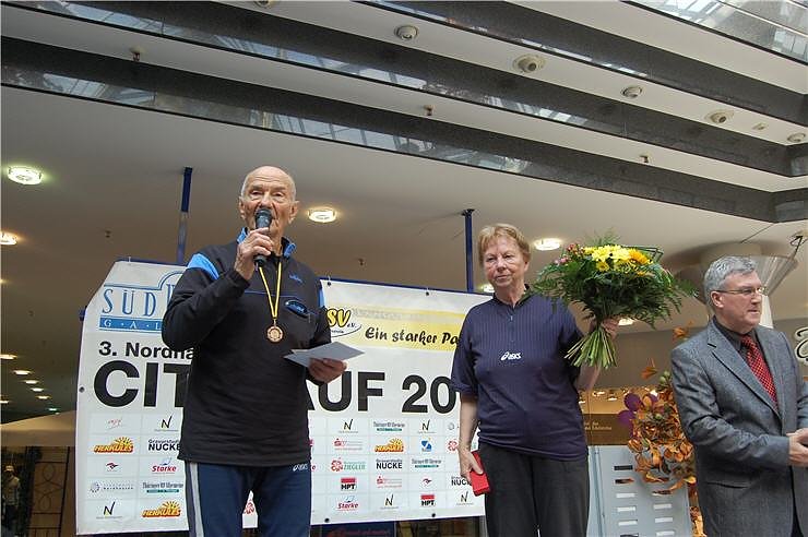 Siegerehrung Citylauf 2008