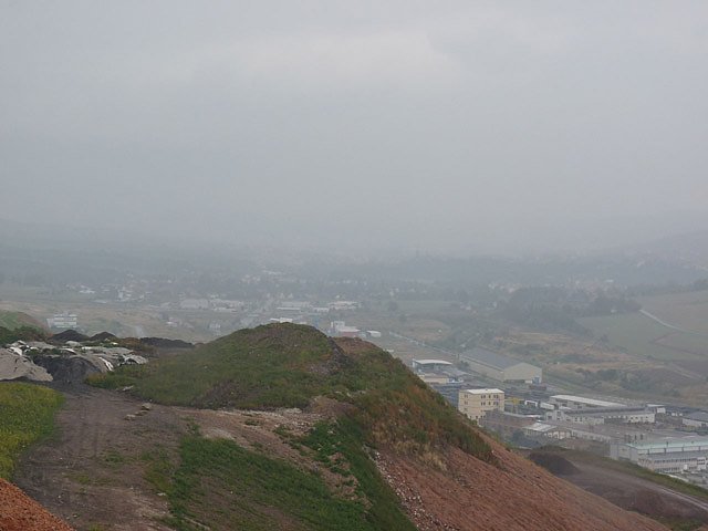 Haldenbefahrung der Kalihalde Sondershausen