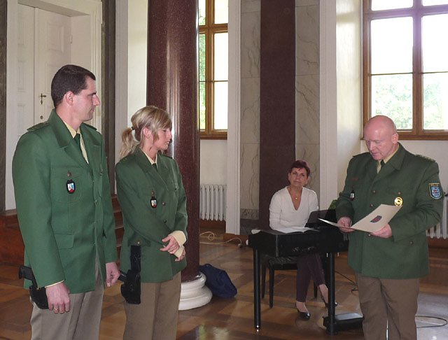 Bef&ouml;rderung bei der Polizei