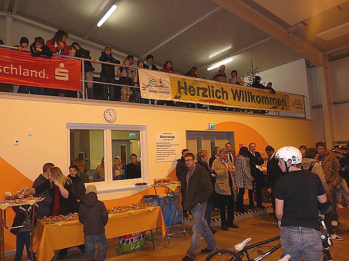 Einweihung Skaterbahn