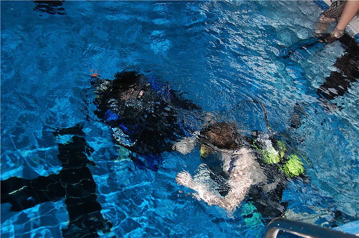 Pool-Party im Badehaus.NNZ-City Scout on Tour