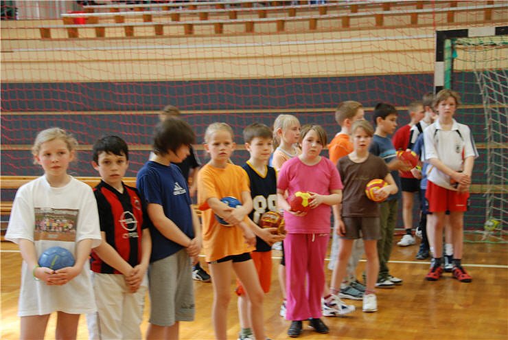 Handball-Oster-Camp. NNZ-City Scout on Tour