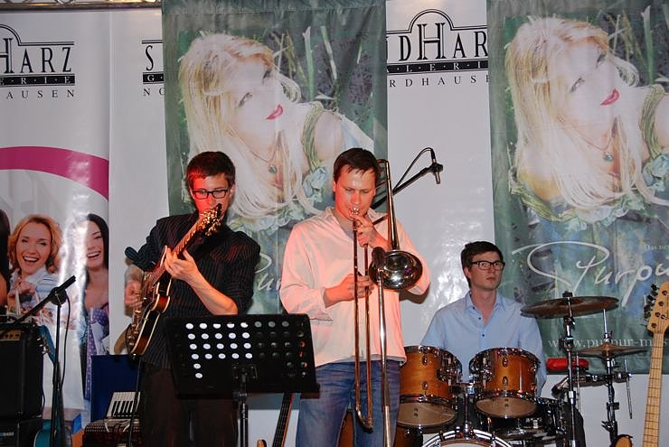 1. Moonlightshopping im Jahr 2009 S&uuml;dharz Galerie Nordhausen.