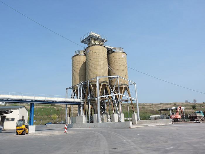 Erweiterung Steinsazproduktion