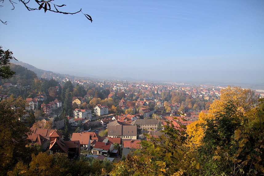 Herbstfarben am Panoramaweg bei Blankenburg