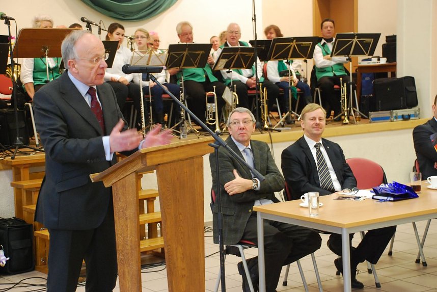 Der Minister f&uuml;r Landwirtschaft und Umwelt Sachsen-Anhalts, Dr. Hermann Onko Aeikens, war Hauptredner des CDU-Fr&uuml;hschoppens.