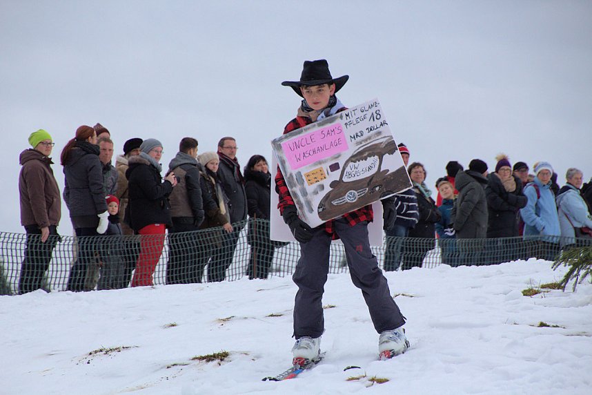 Skifasching in Tanne