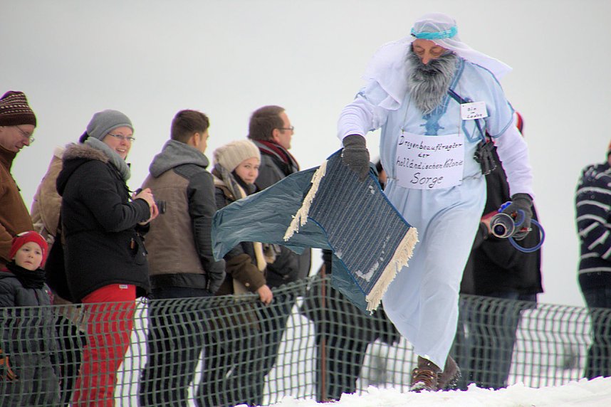 Skifasching in Tanne