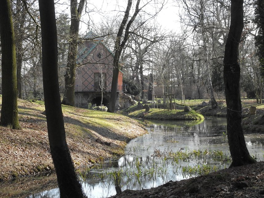 Peter Blei zu Besuch auf Schloss Oranienbaum