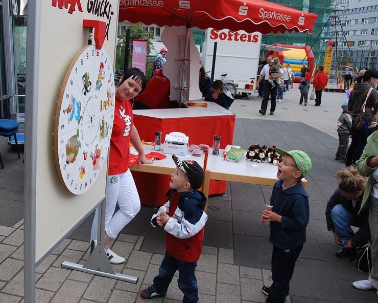 Knax Spielfest bei der Sparkasse