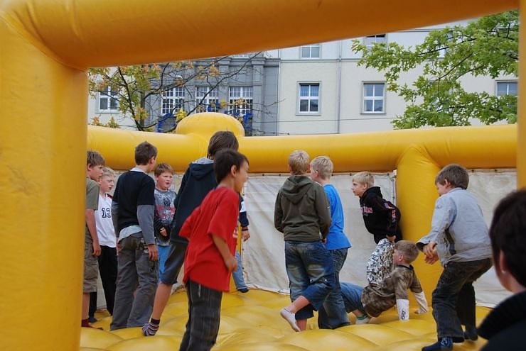 Knax Spielfest bei der Sparkasse